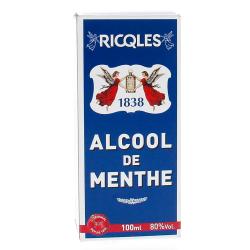 RICQLES Alcool de menthe 100ml