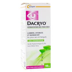 DACRYO Hydratation des yeux secs flacon 10ml