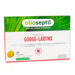 OLIOSEPTIL Pastilles Gorge - Larynx 24 pastilles