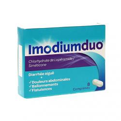 Imodium Duo 8 comprimés