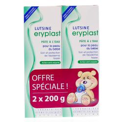 LUTSINE Pâte à l'eau Bébé offre spéciale 2x200g