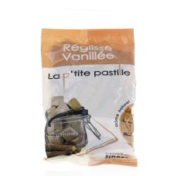 LA P'TITE PASTILLE Bonbons aromatisés à la réglisse vanillée 90g