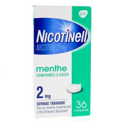 NICOTINELL menthe 2mg boîte de 36 comprimés