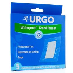 URGO Waterproof Grand format X5 pansements