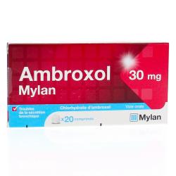 AMBROXOL 30mg 20 comprimés