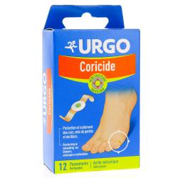 URGO Coricide 12 pansements avec acide salicylique