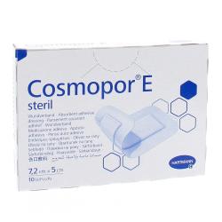 COSMOPOR E Pansement couvrant adhésif 10 pansements de 7,2x5cm